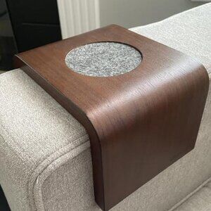 Lovesac Sactionals Coaster: Dark Walnut